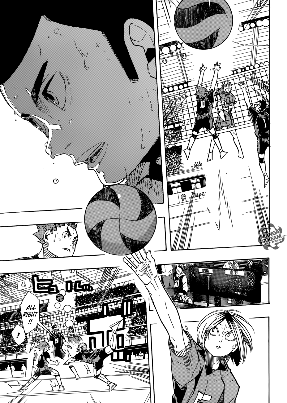 Haikyuu!!, Chapter 319 image 09